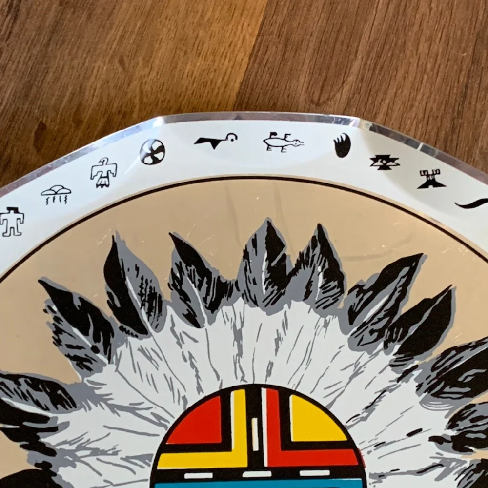 Fred Harvey Kachina Plater